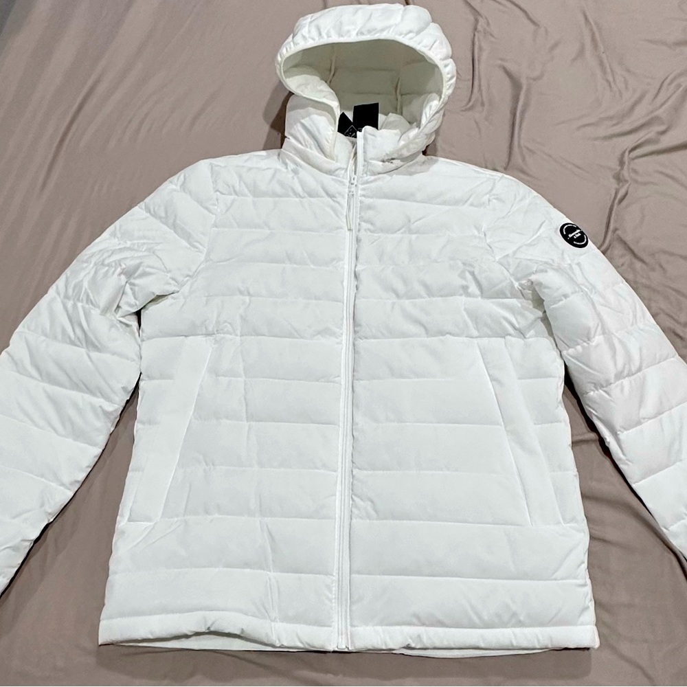 Abercrombie & Fitch Mens Lightweight White
Jacket